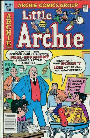 Little Archie 164 published by Archie with cover art by Dexter Taylor