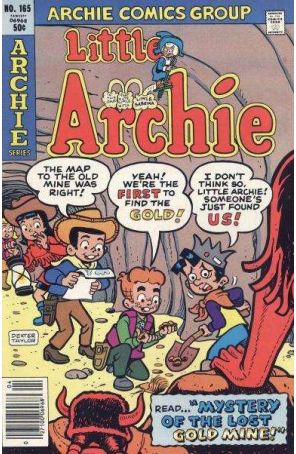 Little Archie 165 published by Archie with cover art by Dexter Taylor