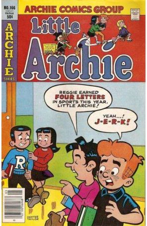 Little Archie 166 published by Archie with cover art by Dexter Taylor