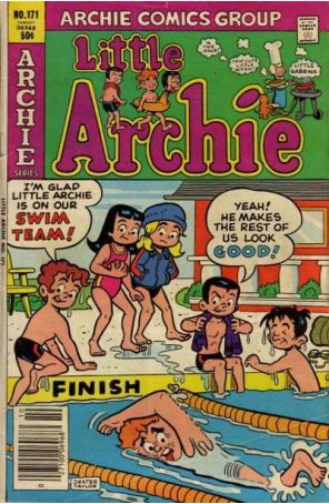Little Archie 171 published by Archie with cover art by Dexter Taylor