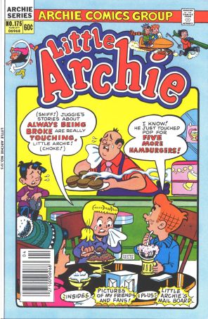 Little Archie 175 published by Archie with cover art by Dexter Taylor
