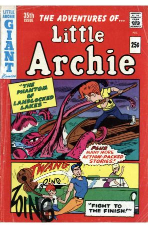 Little Archie 35 published by Archie with cover art by Bob Bolling