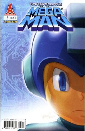 Mega Man (2nd Series) 5 published by Archie with cover art by Greg Horn
