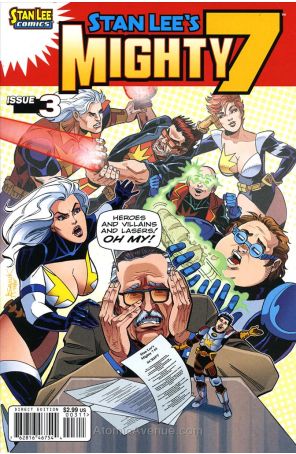 Mighty 7 (Stan Lee's) 3 published by Archie with cover art by Alex Saviuk