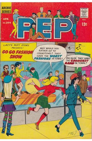 Pep 204 published by Archie with cover art by Bob Bolling