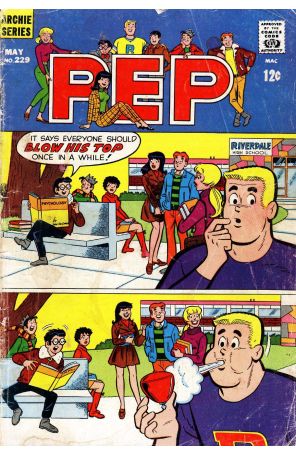 Pep 229 published by Archie with cover art by Dan DeCarlo