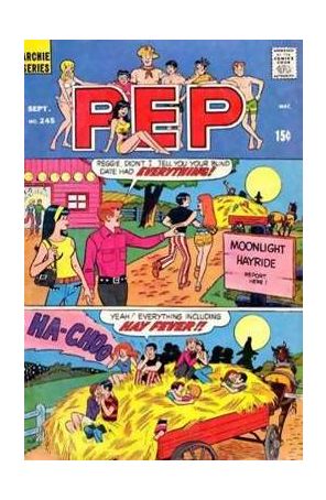 Pep 245 published by Archie with cover art by Dan DeCarlo
