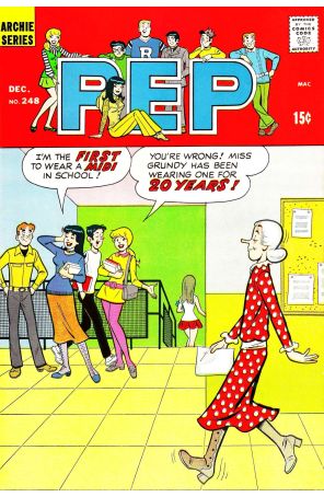 Pep 248 published by Archie with cover art by Dan DeCarlo