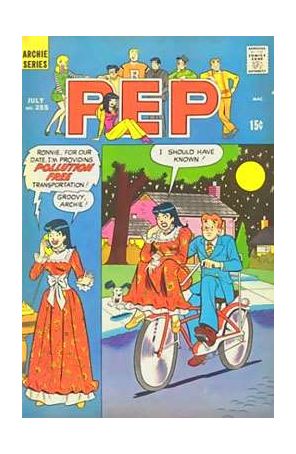 Pep 255 published by Archie with cover art by Dan DeCarlo