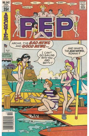 Pep 342 published by Archie with cover art by Dan DeCarlo