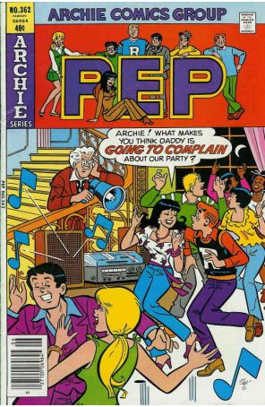 Pep 362 published by Archie with cover art by Stan Goldberg