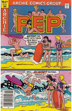 Pep 377 published by Archie with cover art by Stan Goldberg