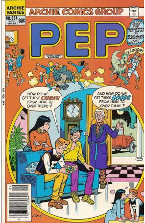 Pep 384 published by Archie with cover art by Stan Goldberg
