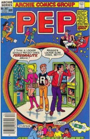 Pep 387 published by Archie with cover art by Dan DeCarlo
