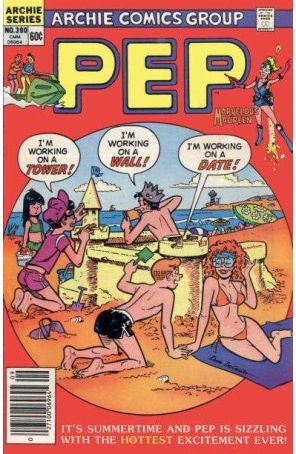 Pep 390 published by Archie with cover art by Dan DeCarlo