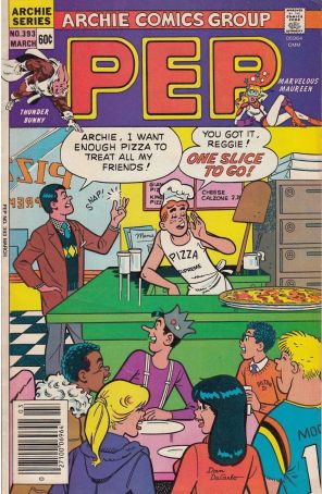 Pep 393 published by Archie with cover art by Dan Decarlo