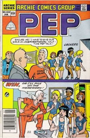 Pep 404 published by Archie with cover art by Dan Decarlo