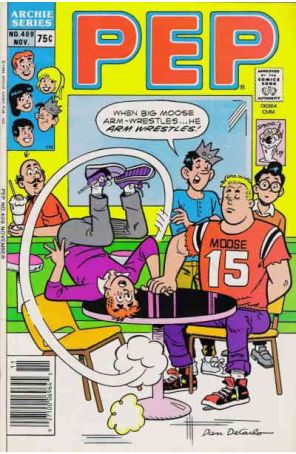 Pep 409 published by Archie with cover art by Dan Decarlo