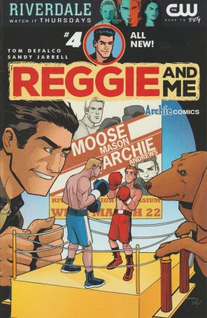 Reggie and Me (2nd Series) 4A published by Archie with cover art by Sandy Jarrell