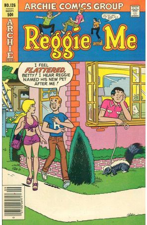 Reggie and Me 126 published by Archie with cover art by Stan Goldberg