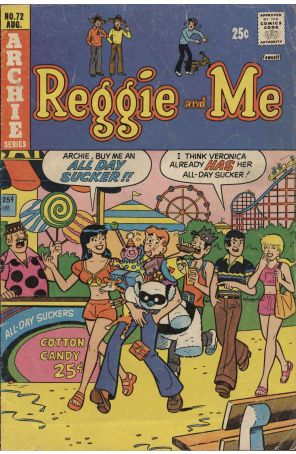 Reggie and Me 72 published by Archie with cover art by Dan DeCarlo