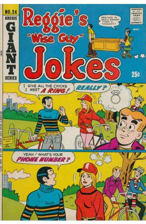 Reggie's Wise Guy Jokes 24 published by Archie