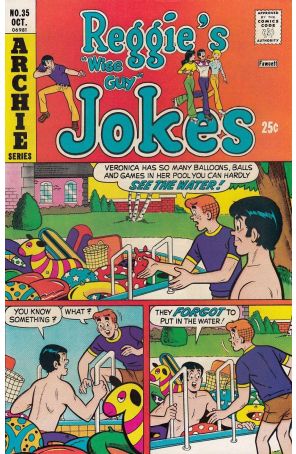 Reggie's Wise Guy Jokes 35 published by Archie