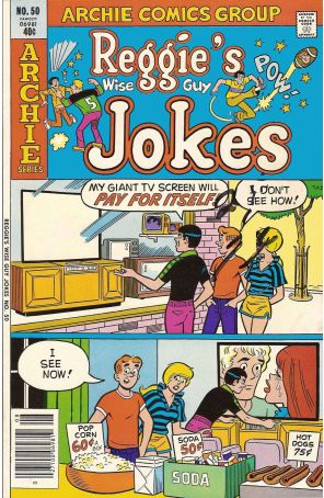 Reggie's Wise Guy Jokes 50 published by Archie