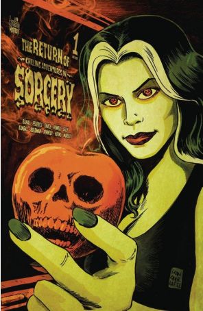 The Return of Chilling Adventures in Sorcery 1B published by Archie with cover art by Francesco Francavilla