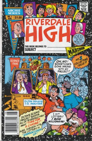 Riverdale High 1 (Newsstand) published by Archie with cover art by Stan Goldberg