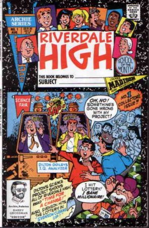 Riverdale High 1 published by Archie with cover art by Stan Goldberg