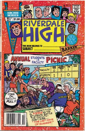 Riverdale High 2 (Newsstand) published by Archie with cover art by Stan Goldberg
