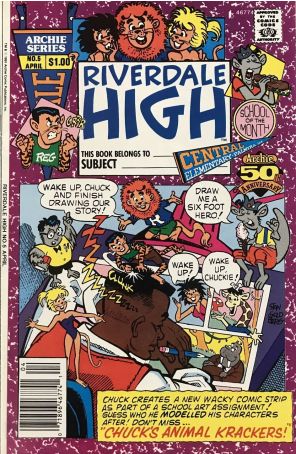 Riverdale High 5 (Newsstand) published by Archie with cover art by Stan Goldberg