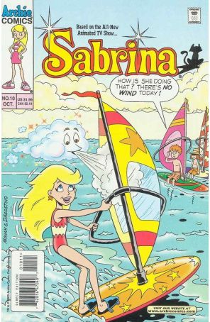 Sabrina (Vol. 2) 10 published by Archie with cover art by Dave Manak