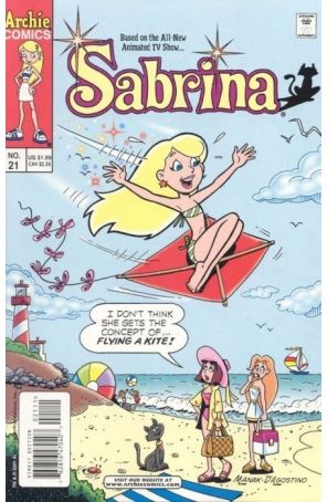 Sabrina (Vol. 2) 21 published by Archie with cover art by Dave Manak