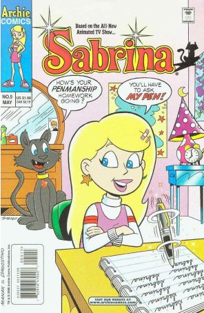Sabrina (Vol. 2) 5 published by Archie with cover art by Dave Manak