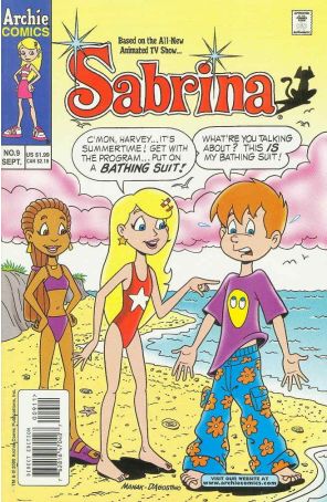 Sabrina (Vol. 2) 9 published by Archie with cover art by Dave Manak