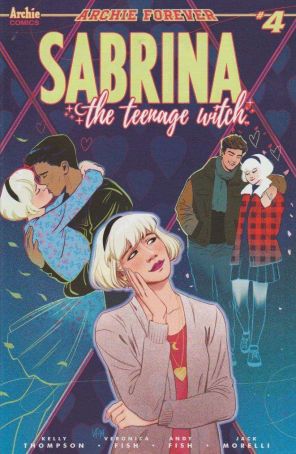 Sabrina the Teenage Witch (Vol. 3) 4A published by Archie with cover art by Veronica Fish
