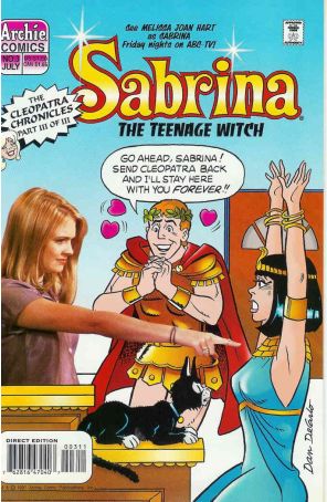 Sabrina 3 published by Archie with cover art by Dan DeCarlo