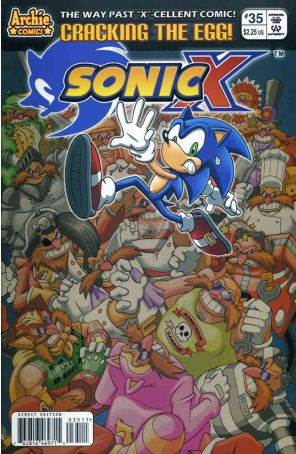Sonic X 35 published by Archie