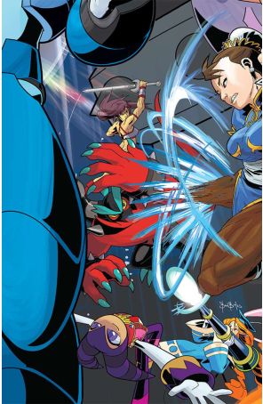 Sonic the Hedgehog 275E published by Archie with cover art by Ben Bates