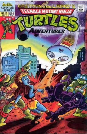 Teenage Mutant Ninja Turtles Adventures (2nd Series) 12 published by Archie
