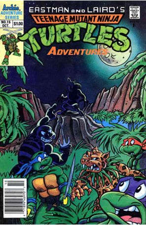 Teenage Mutant Ninja Turtles Adventures (2nd Series) 15 (Newsstand) published by Archie