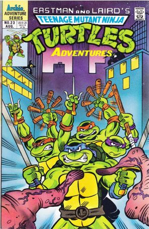 Teenage Mutant Ninja Turtles Adventures (2nd Series) 23 published by Archie