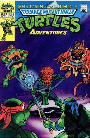 Teenage Mutant Ninja Turtles Adventures (2nd Series) 26 published by Archie