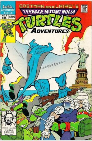 Teenage Mutant Ninja Turtles Adventures (2nd Series) 5 published by Archie