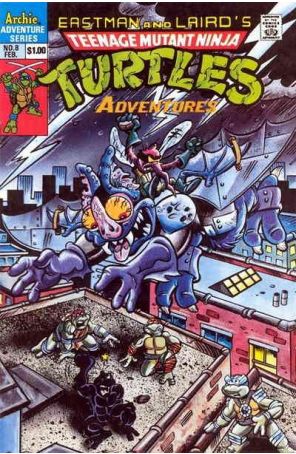 Teenage Mutant Ninja Turtles Adventures (2nd Series) 8A published by Archie