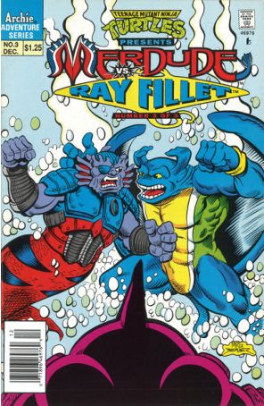 Teenage Mutant Ninja Turtles Presents Merdude 3 (Newsstand) published by Archie with cover art by Michael Gaydos and Dan Berger