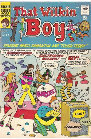 That Wilkin Boy 10 published by Archie with cover art by Dan DeCarlo