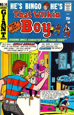 That Wilkin Boy 14 published by Archie with cover art by Dan DeCarlo